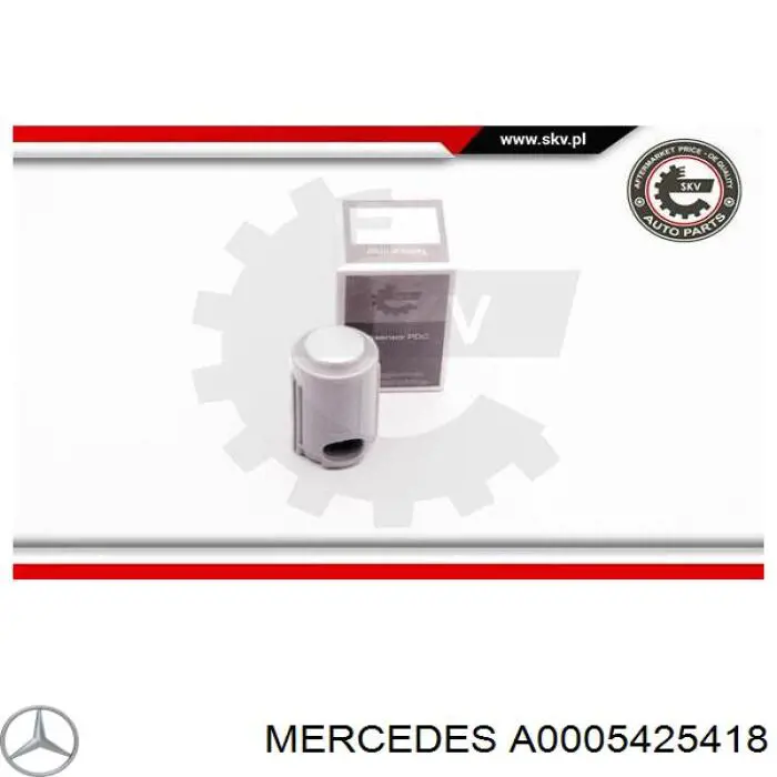 A0005425418 Mercedes sensor alarma de estacionamiento (packtronic Frontal)