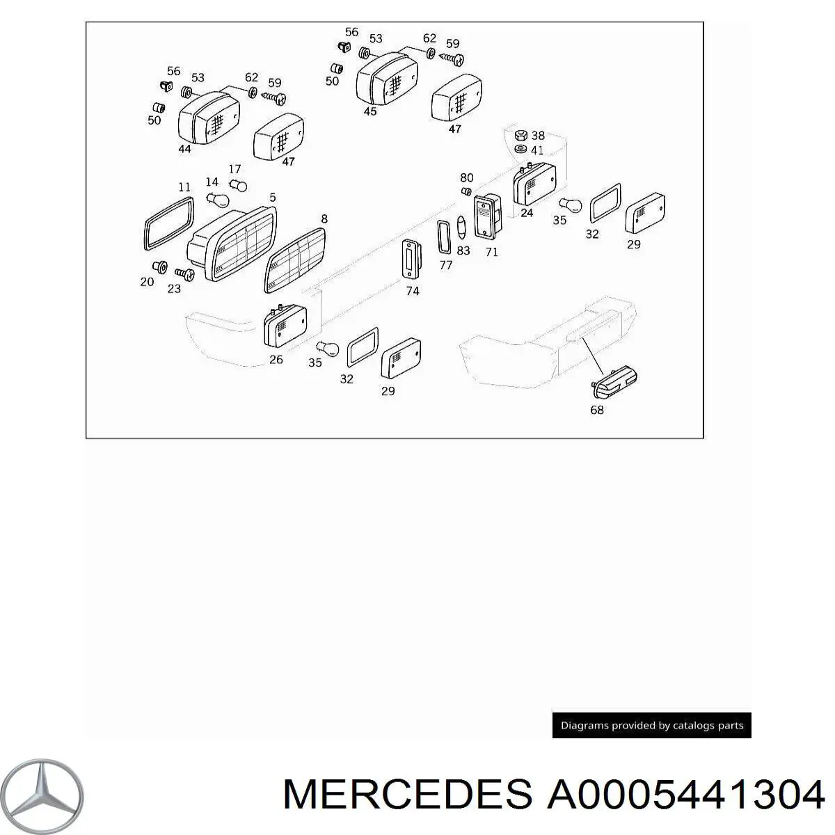 A0005441304 Mercedes