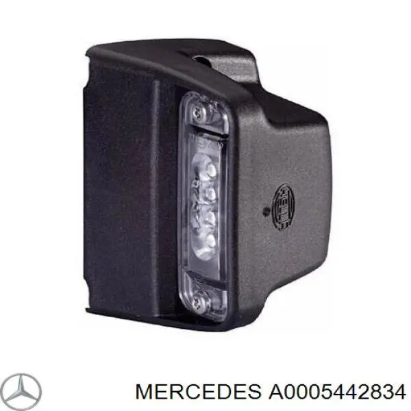 Luces LED de matricula Scania 303223
