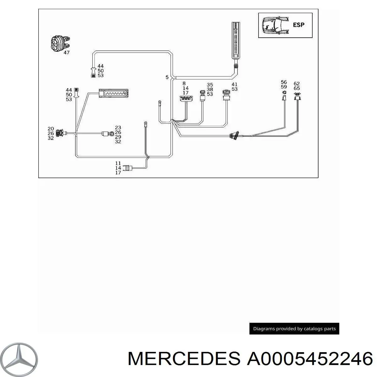 A0005452246 Mercedes