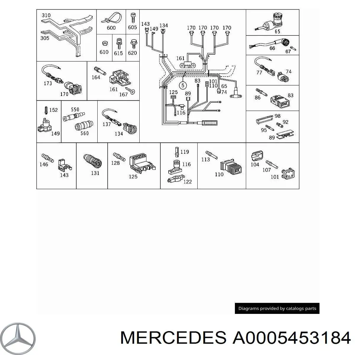  Mercedes A0005453184 precio, desde 13,01 EUR