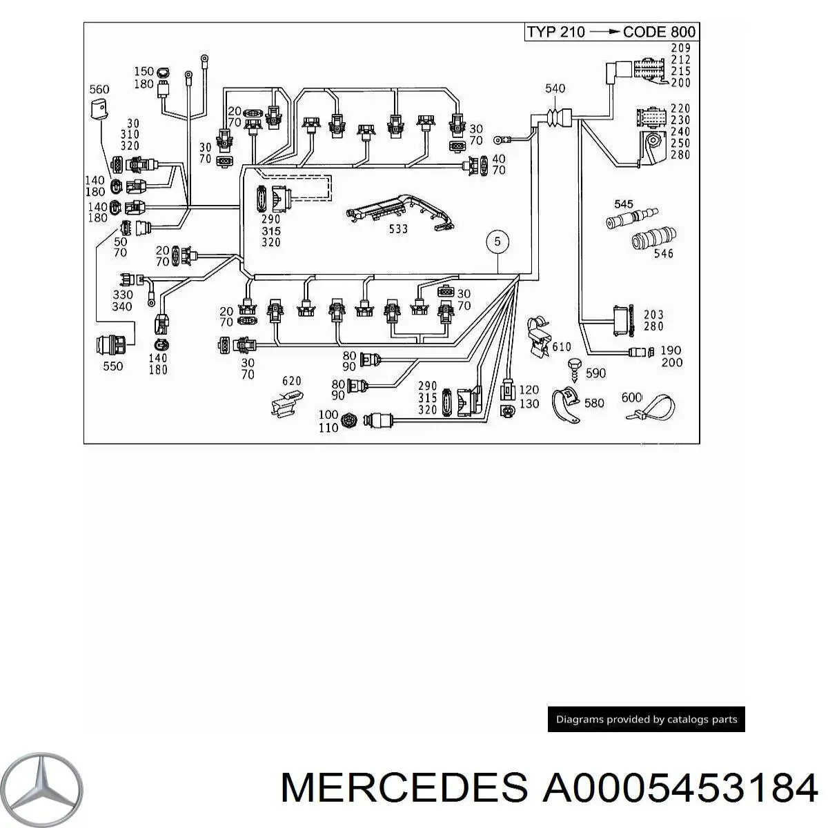 Comprar A0005453184 Mercedes 