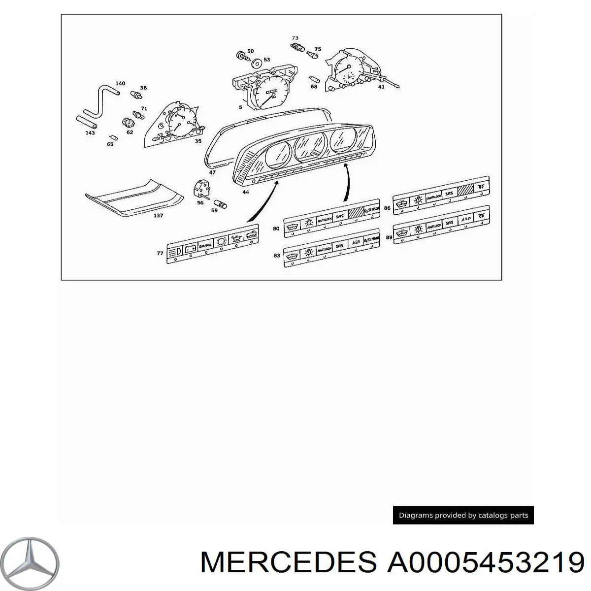 A0005453219 Mercedes