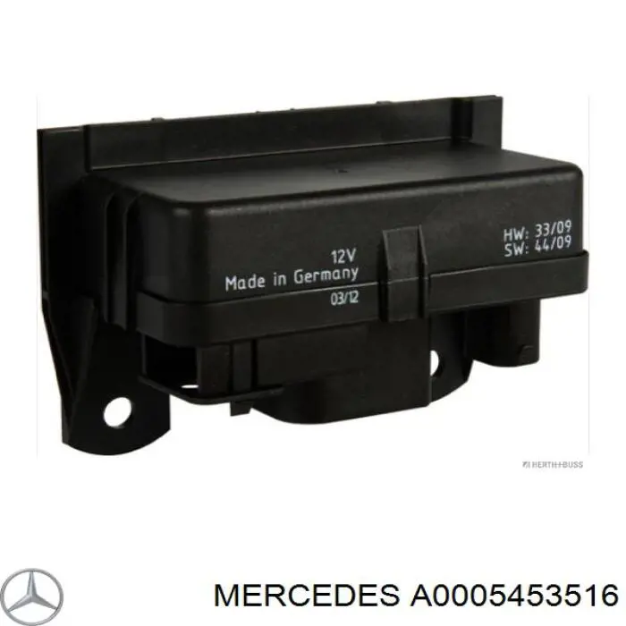 A0005453516 Mercedes Relé de bujías incandescentes