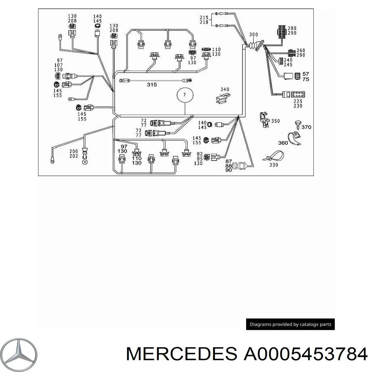  Mercedes A0005453784 precio, desde 13,88 EUR