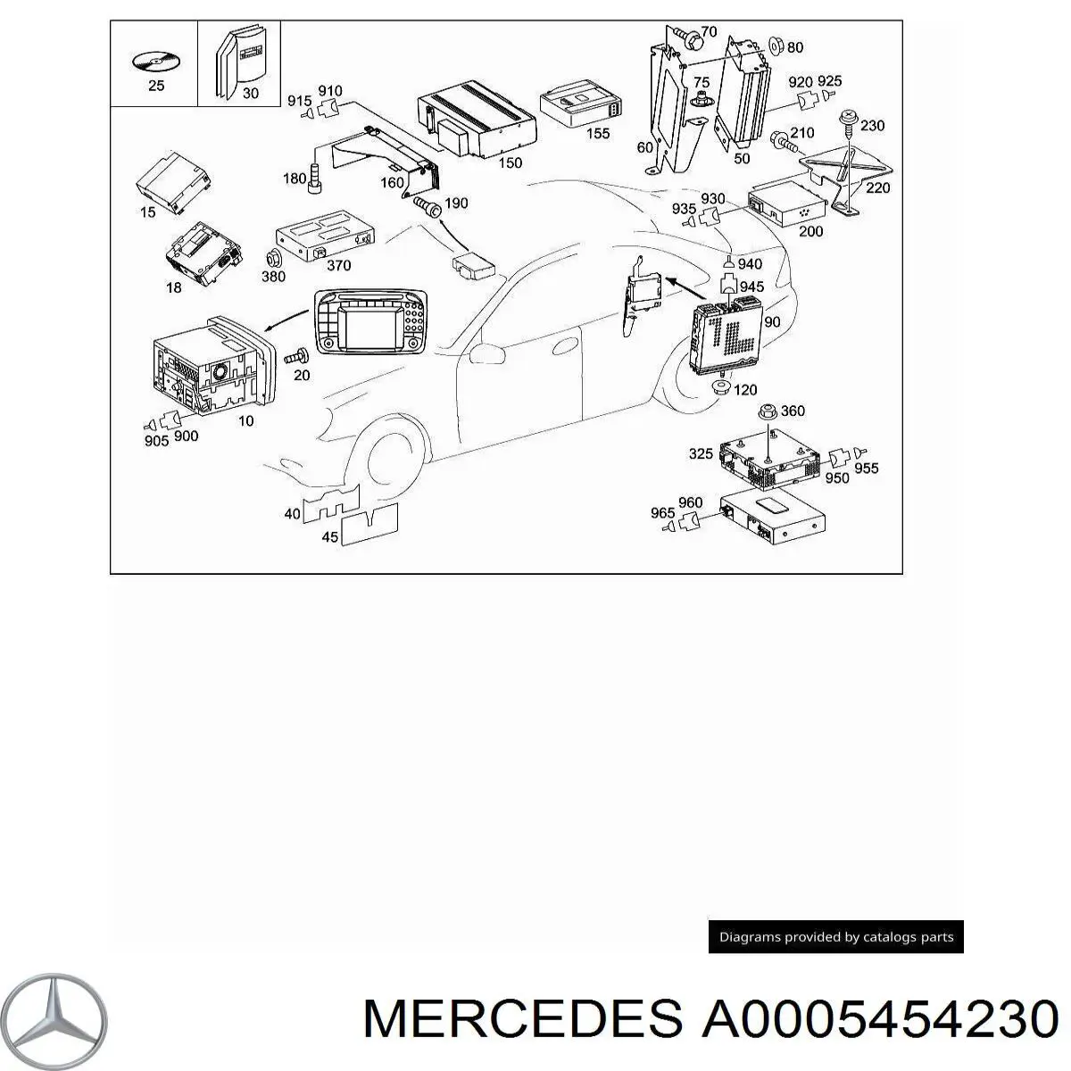  Mercedes A0005454230 precio, desde 14,79 EUR