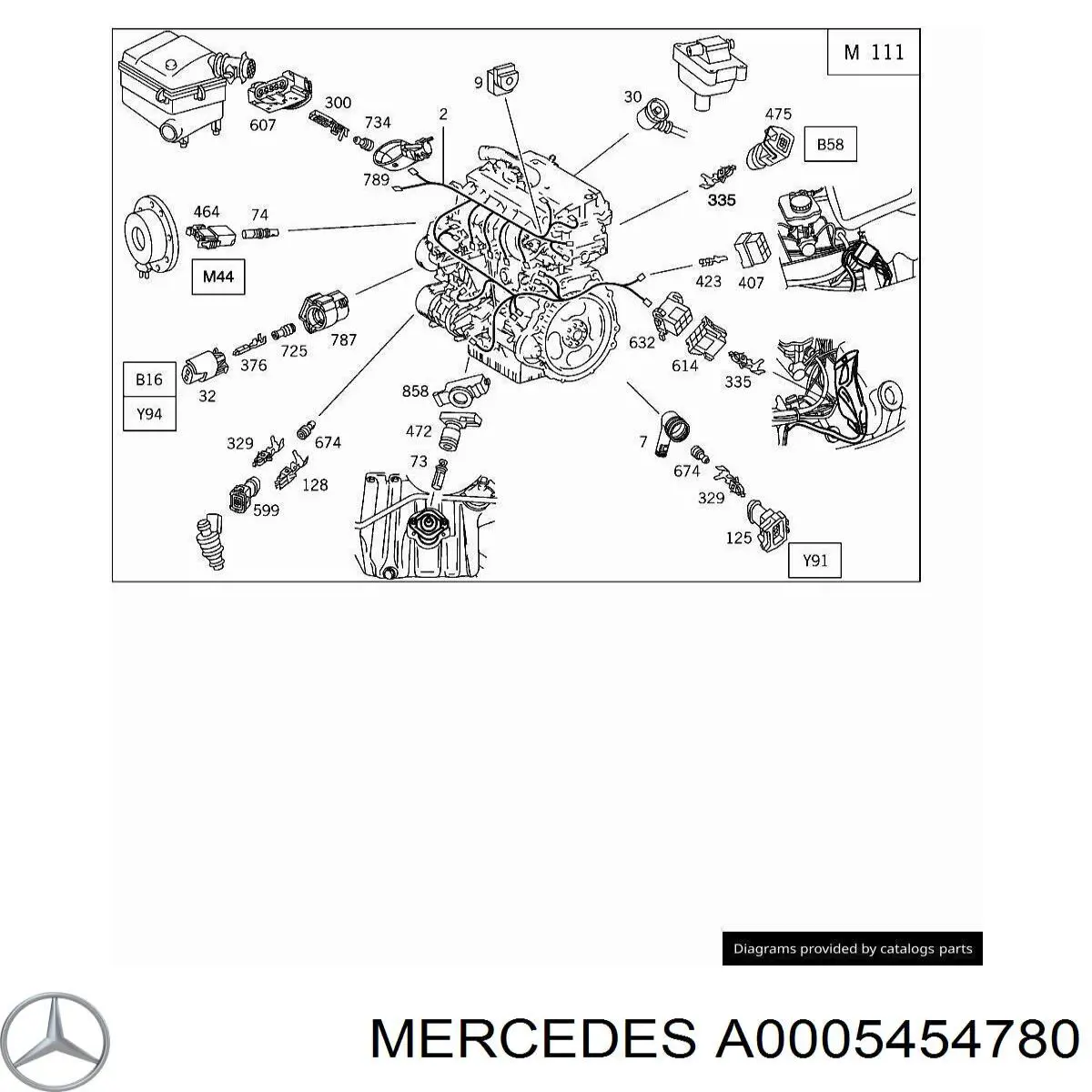 Comprar A0005454780 Mercedes 