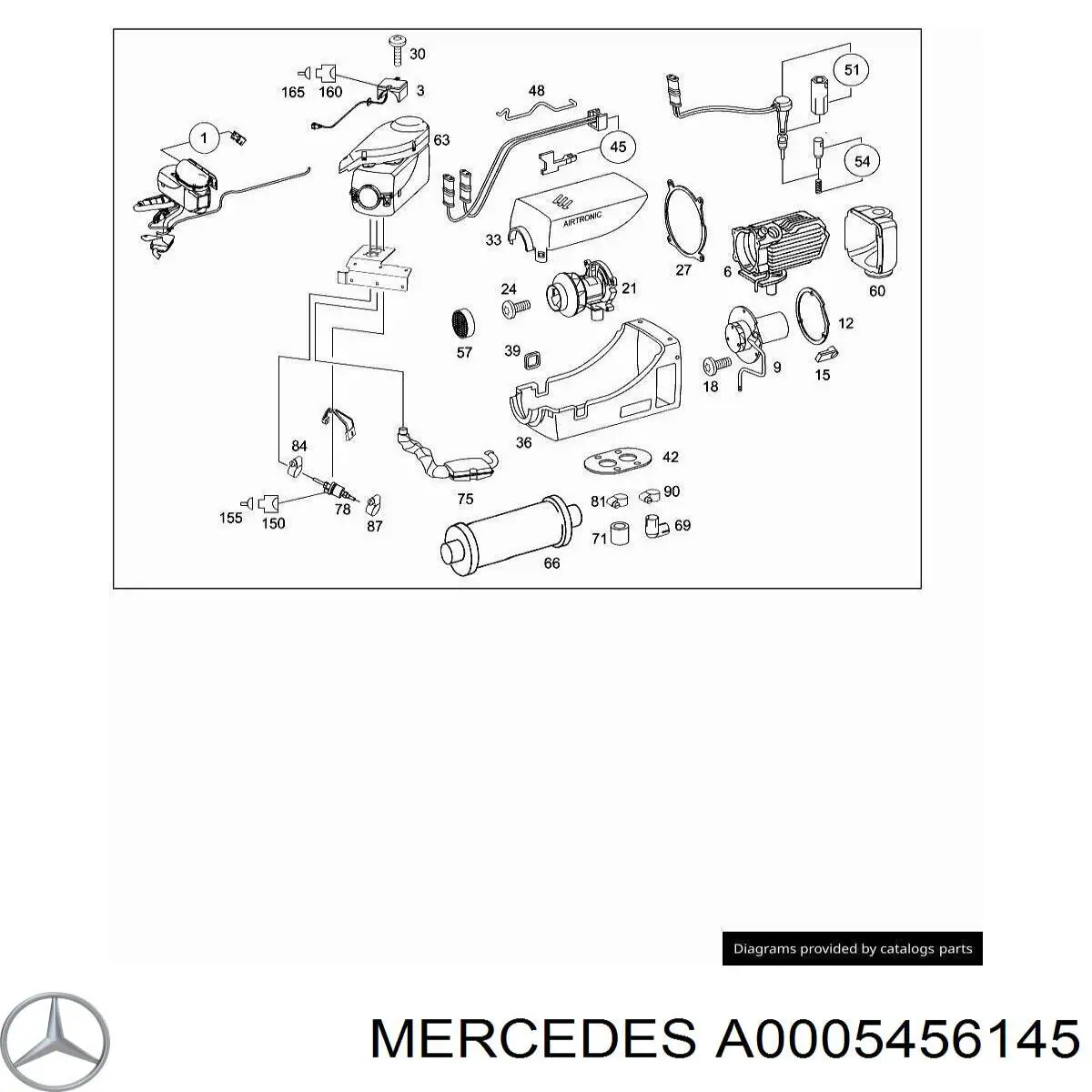 0005456145 Mercedes