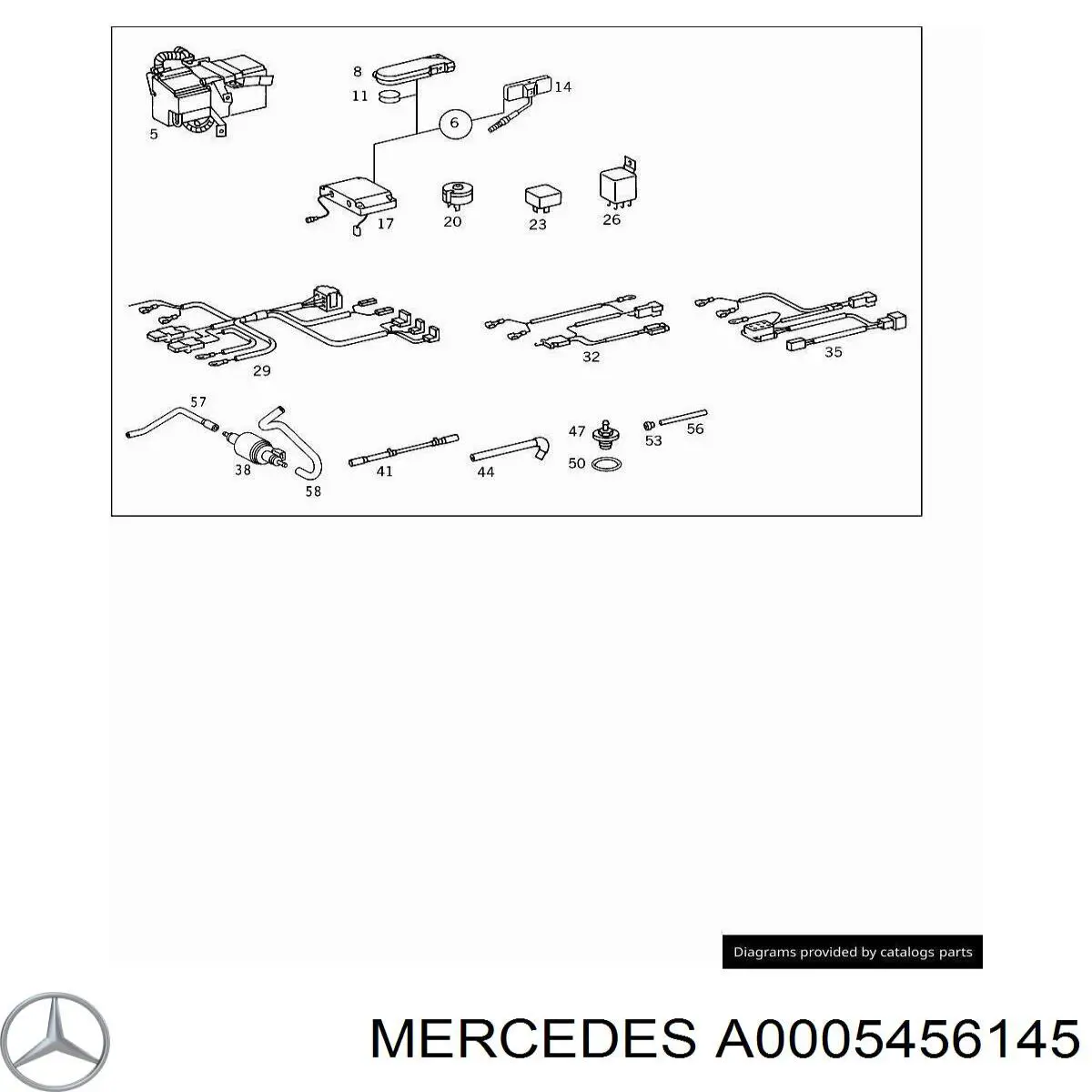  Mercedes A0005456145 precio, desde 6,73 EUR