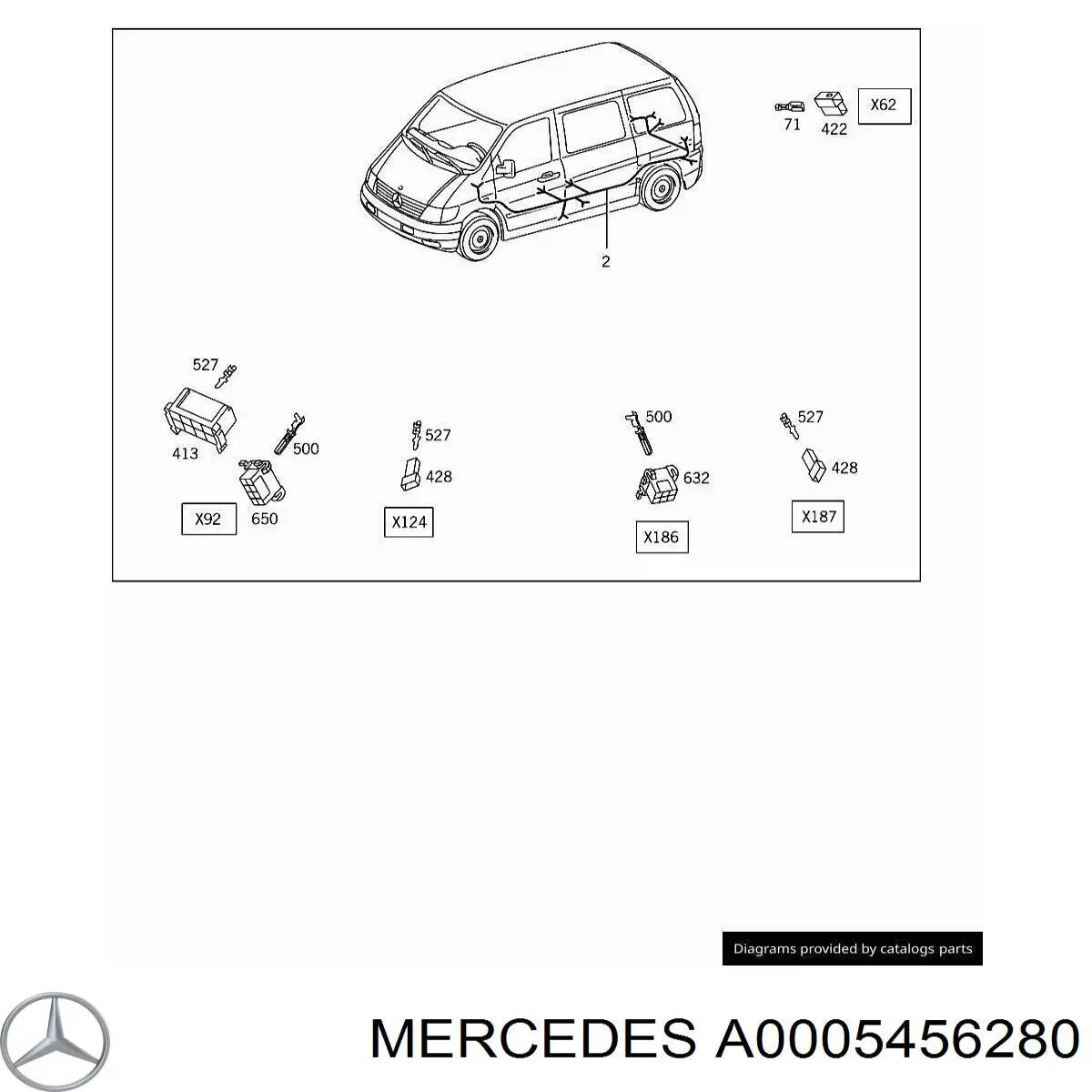 A0005456280 Mercedes 