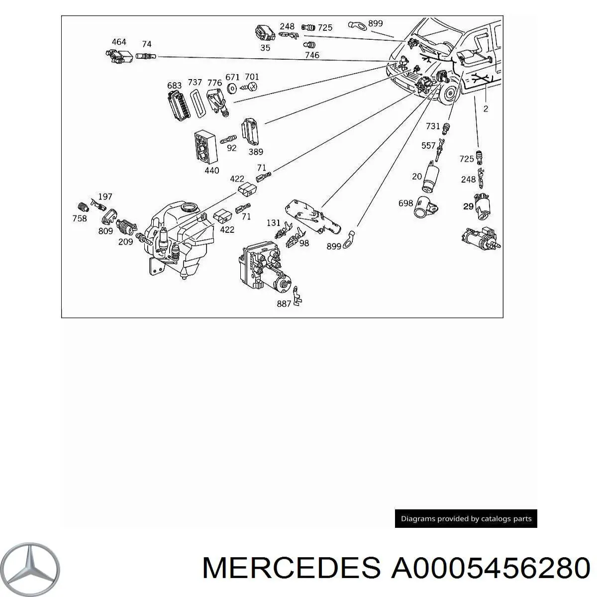 Comprar A0005456280 Mercedes 