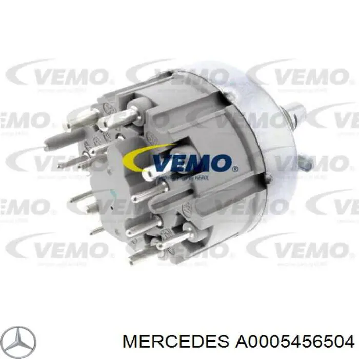 A0005456504 Mercedes interruptor de faros para "torpedo"