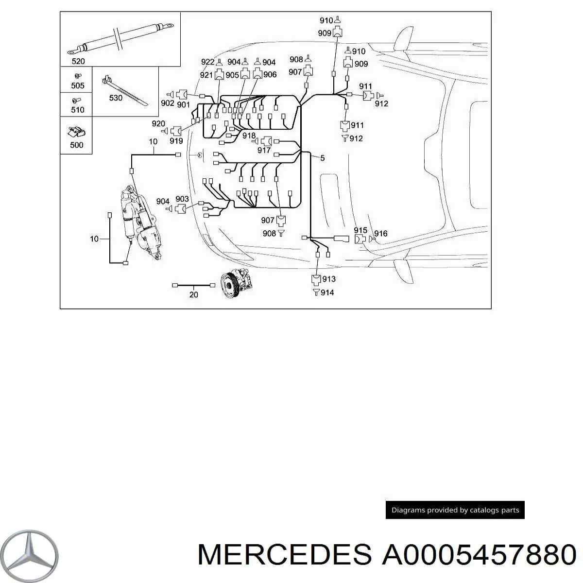 A0005457880 Mercedes 
