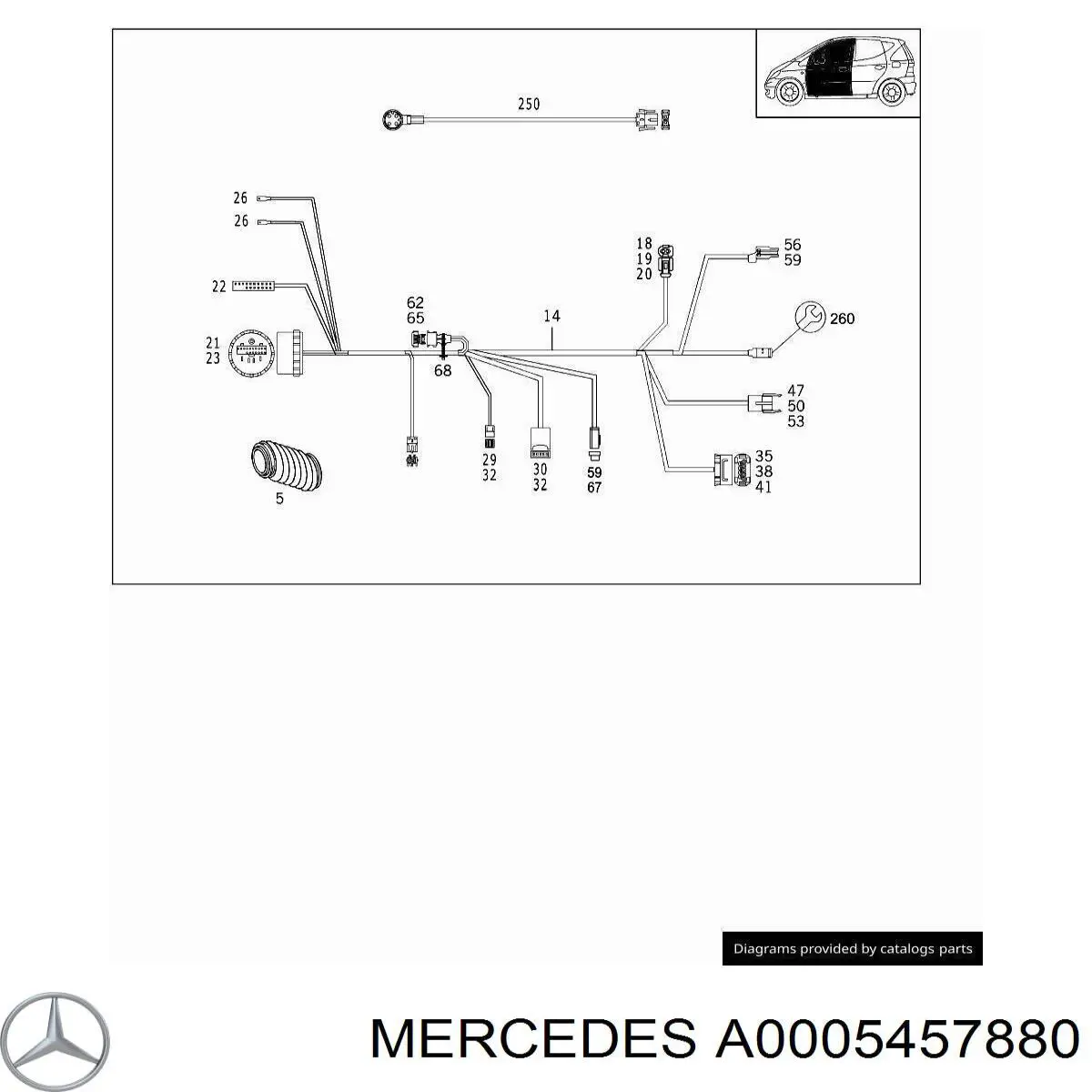 Comprar A0005457880 Mercedes 