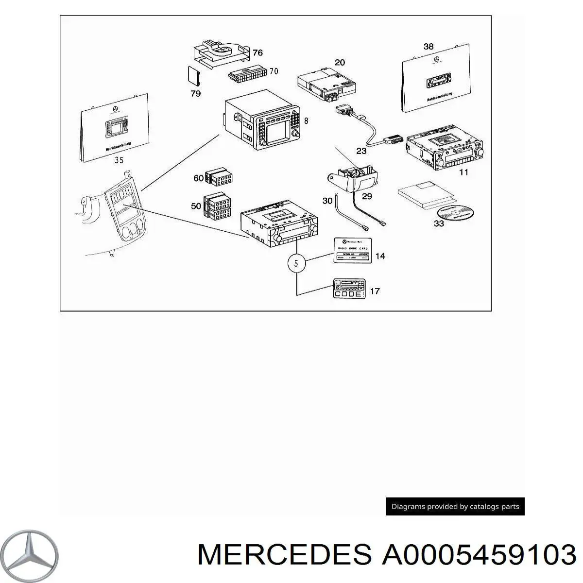 A0005459103 Mercedes