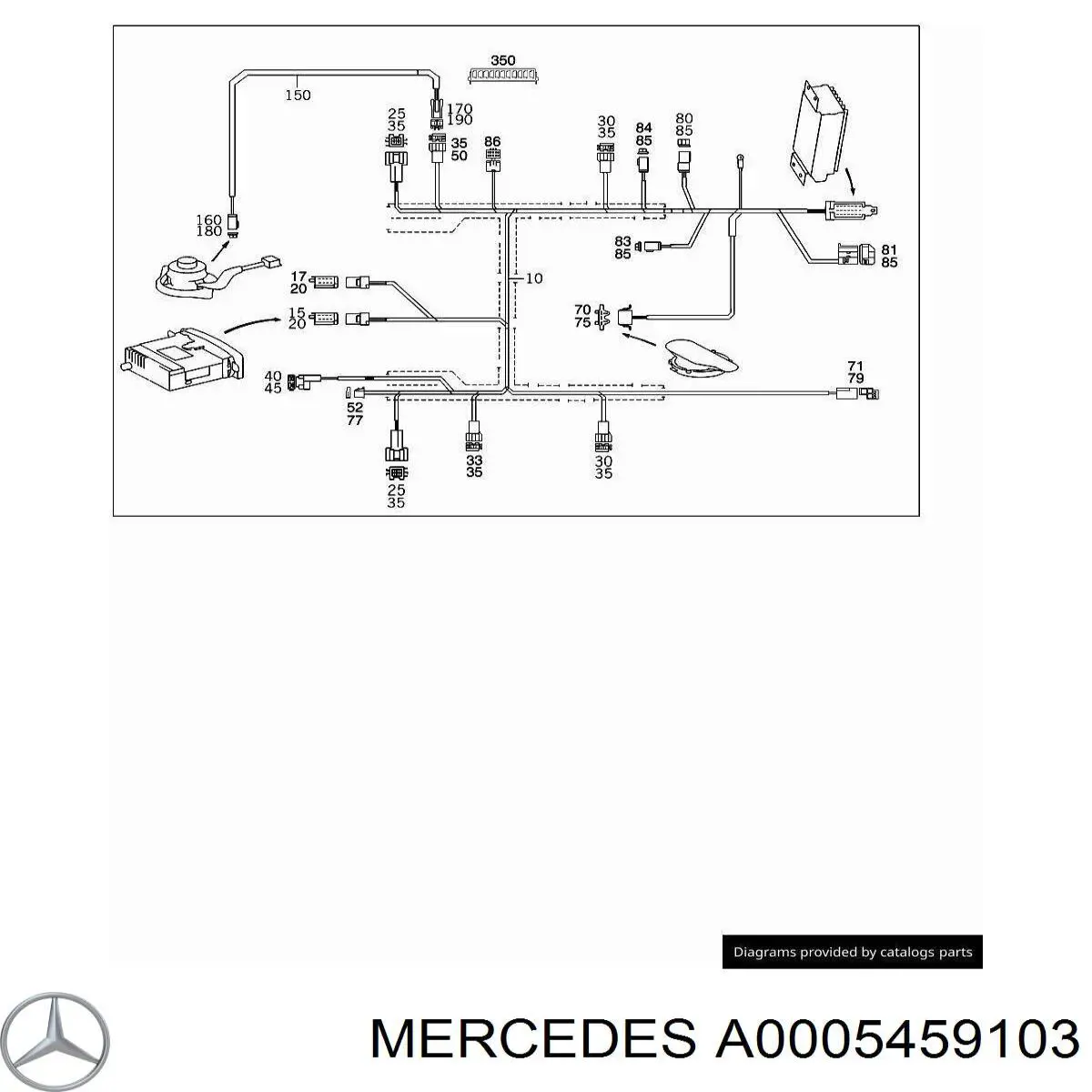  Mercedes A0005459103 precio, desde 4,60 EUR