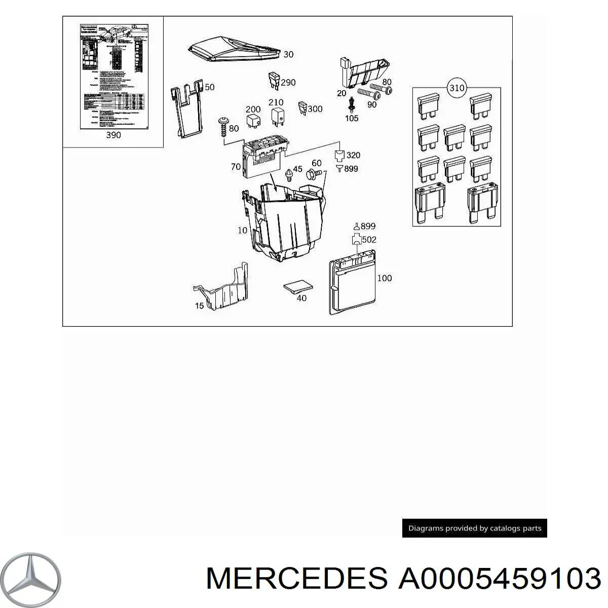Comprar A0005459103 Mercedes 