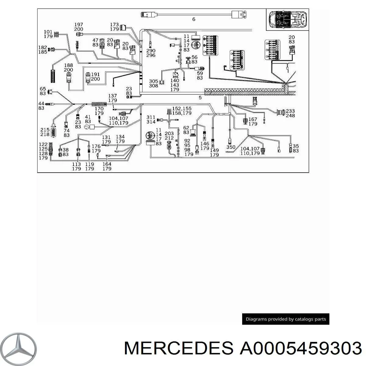  A0005459303 Mercedes