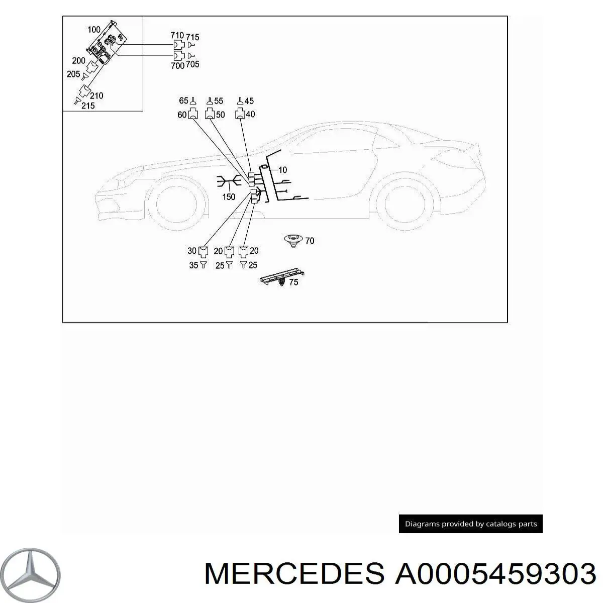  Mercedes A0005459303