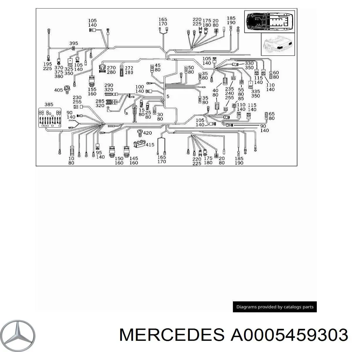  Mercedes A0005459303 precio, desde 5,05 EUR