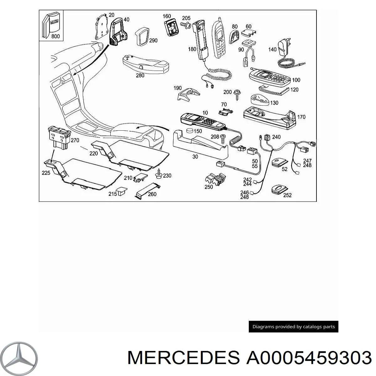 Comprar A0005459303 Mercedes 