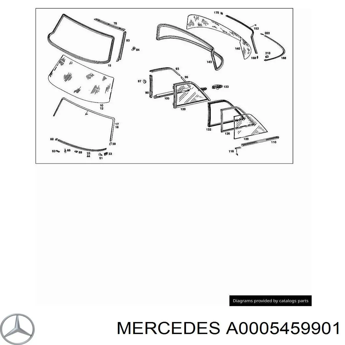 Caja de fusibles A0005459901 Mercedes