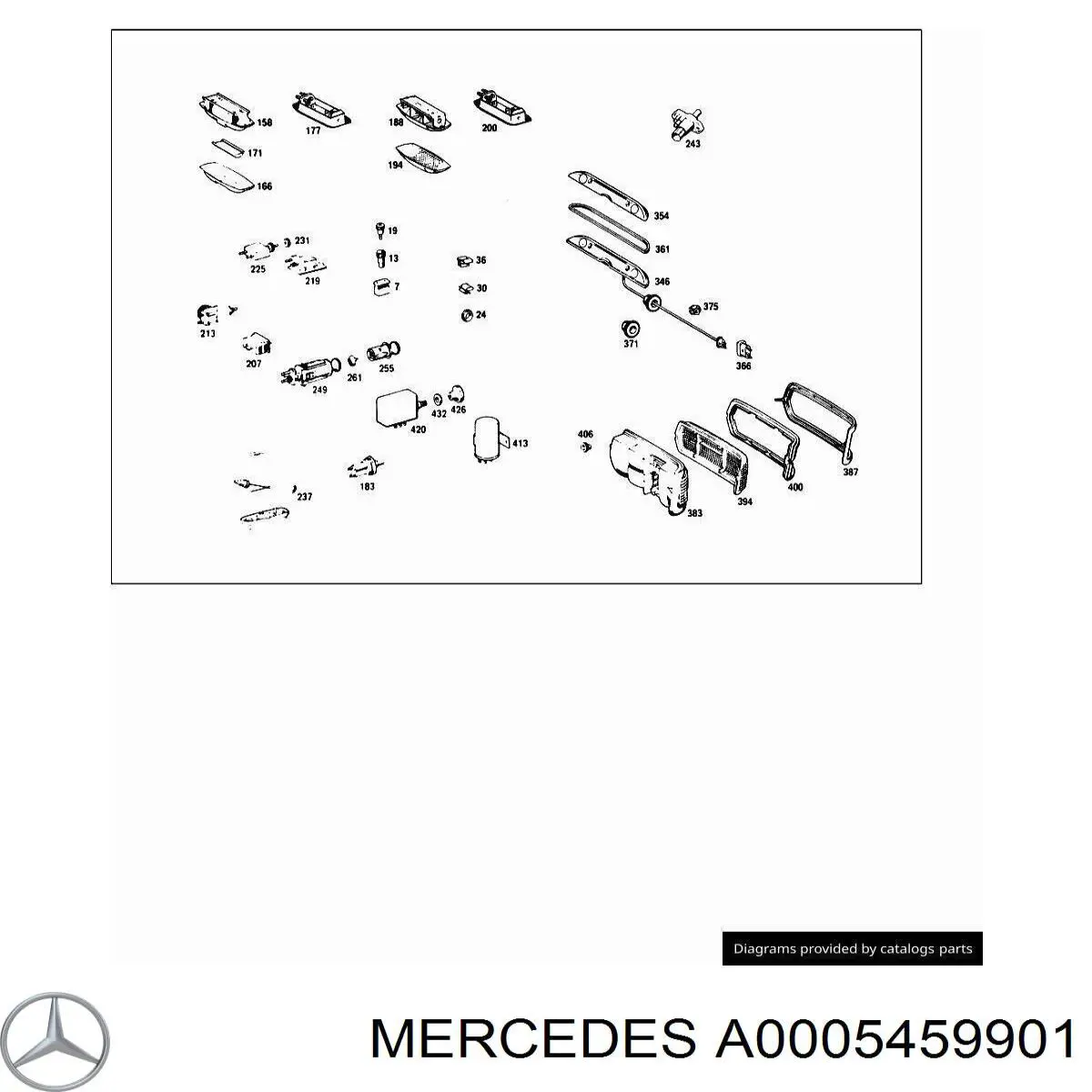 Comprar A0005459901 Mercedes Caja de fusibles