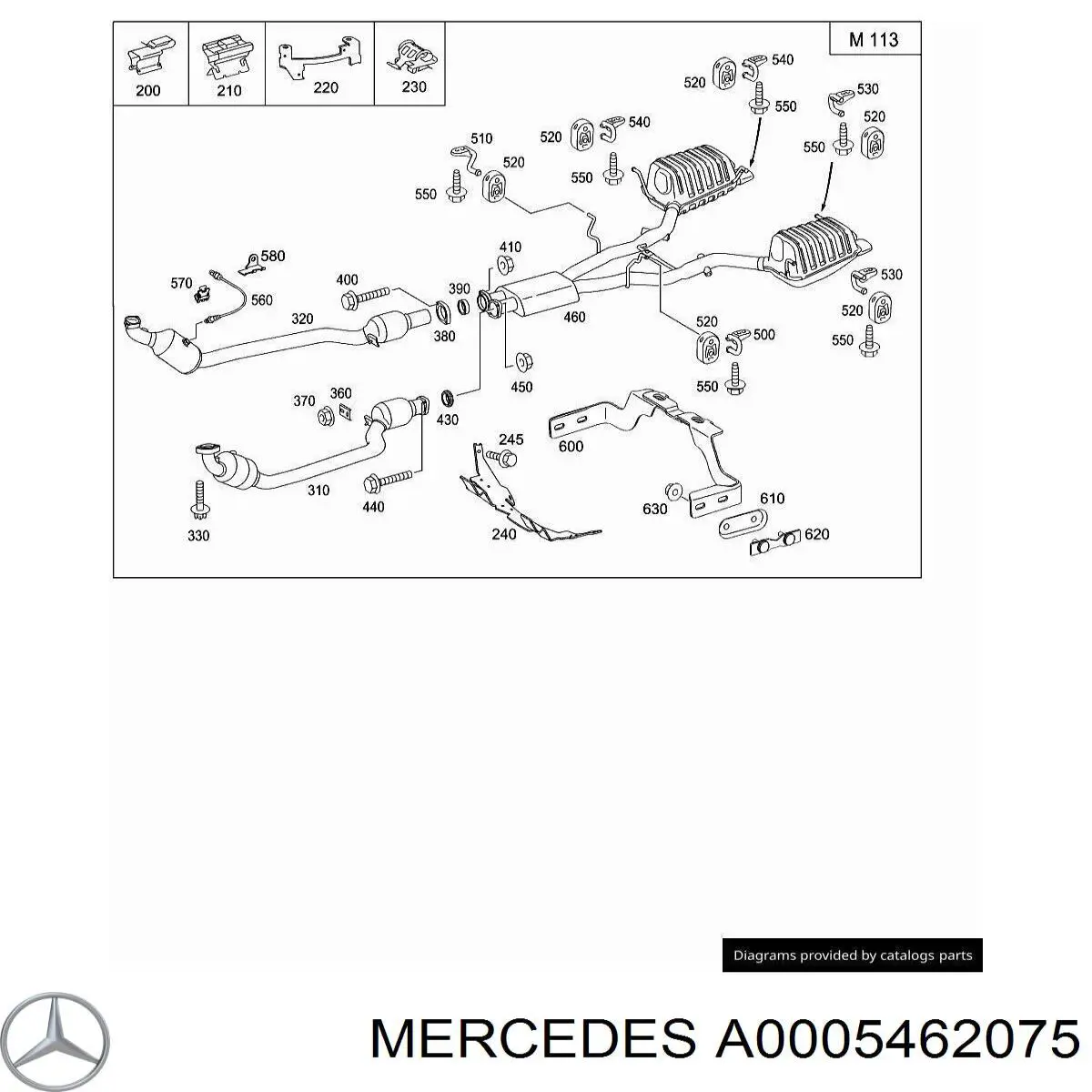 A0005462075 Mercedes