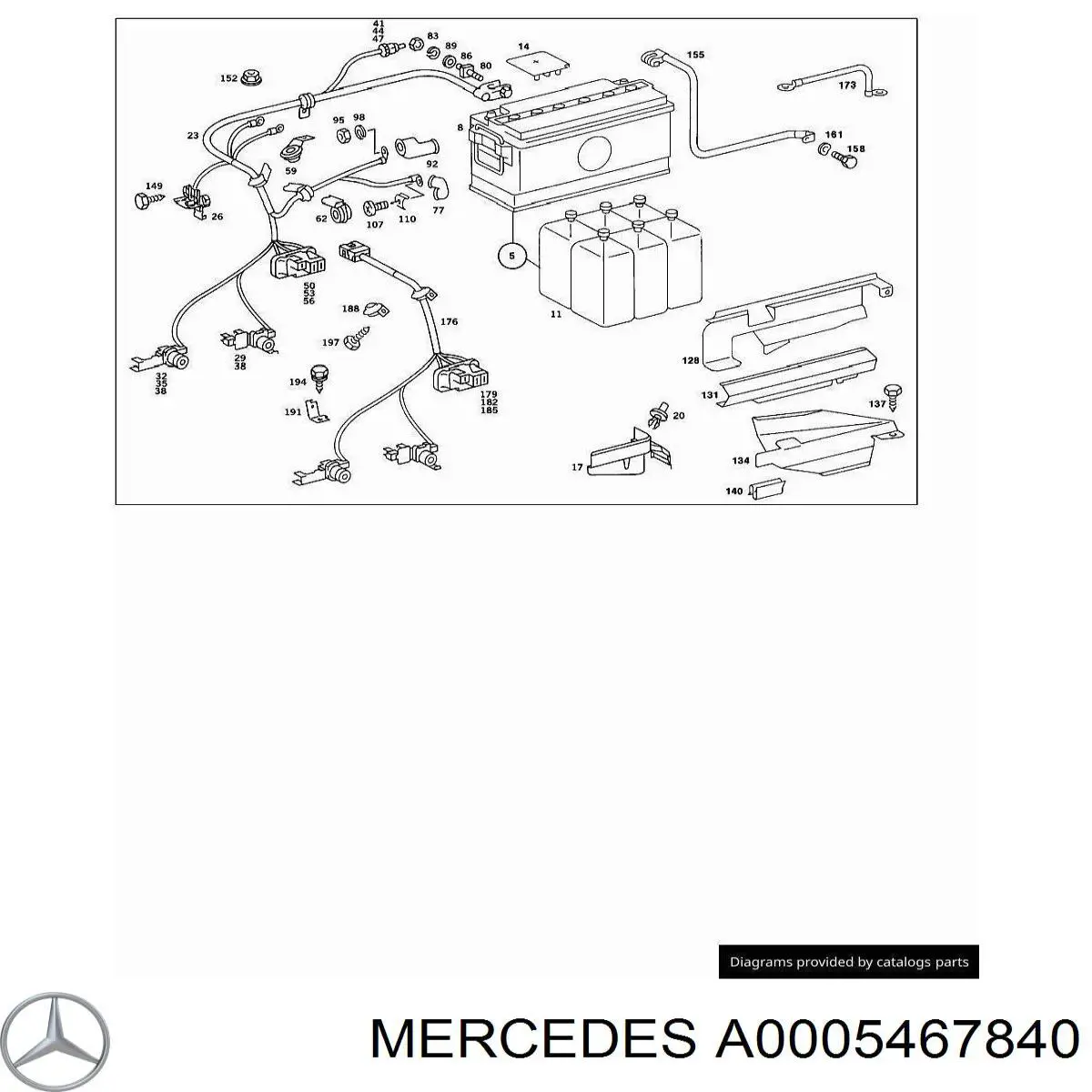  A0005467840 Mercedes