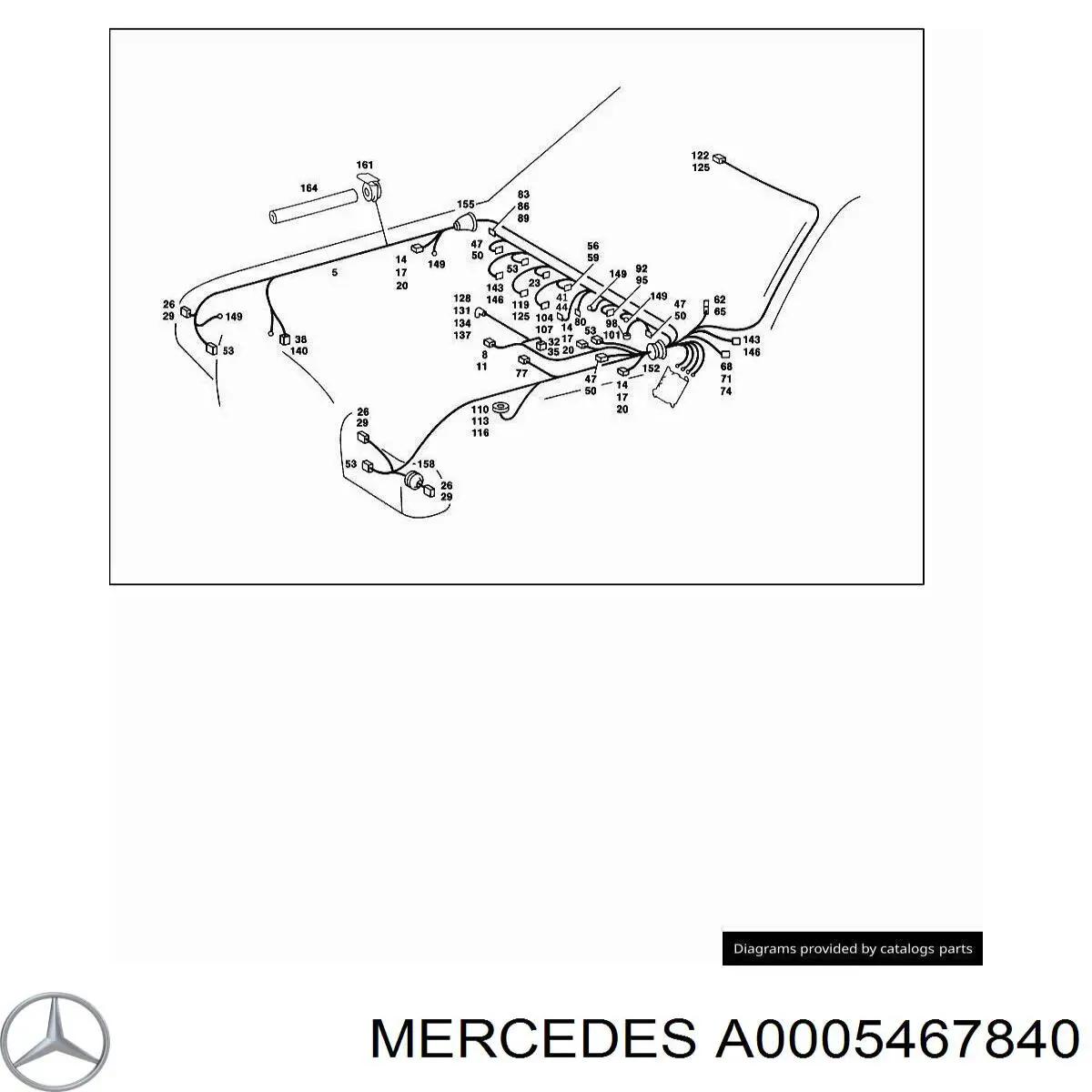  Mercedes A0005467840 precio, desde 4,57 EUR