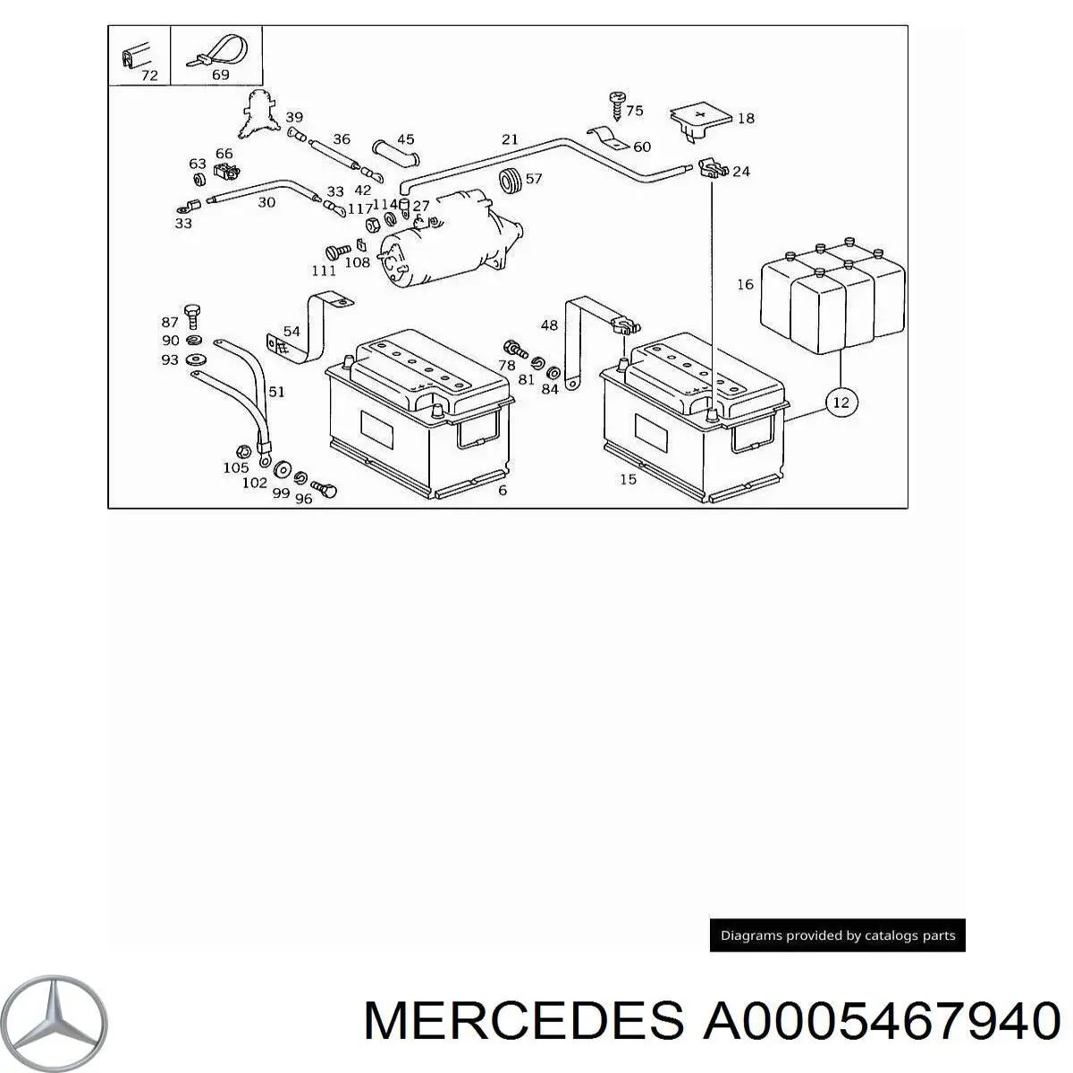  Mercedes A0005467940 precio, desde 7,86 EUR