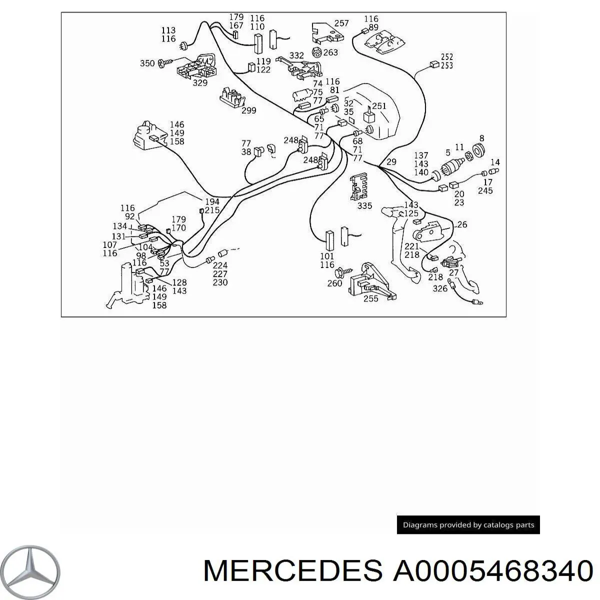  A0005468340 Mercedes