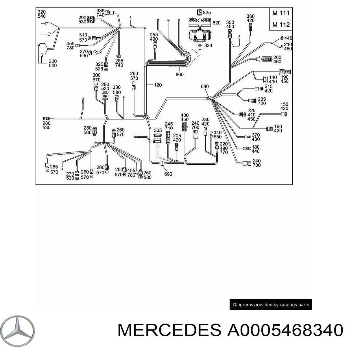  Mercedes A0005468340 precio, desde 4,27 EUR