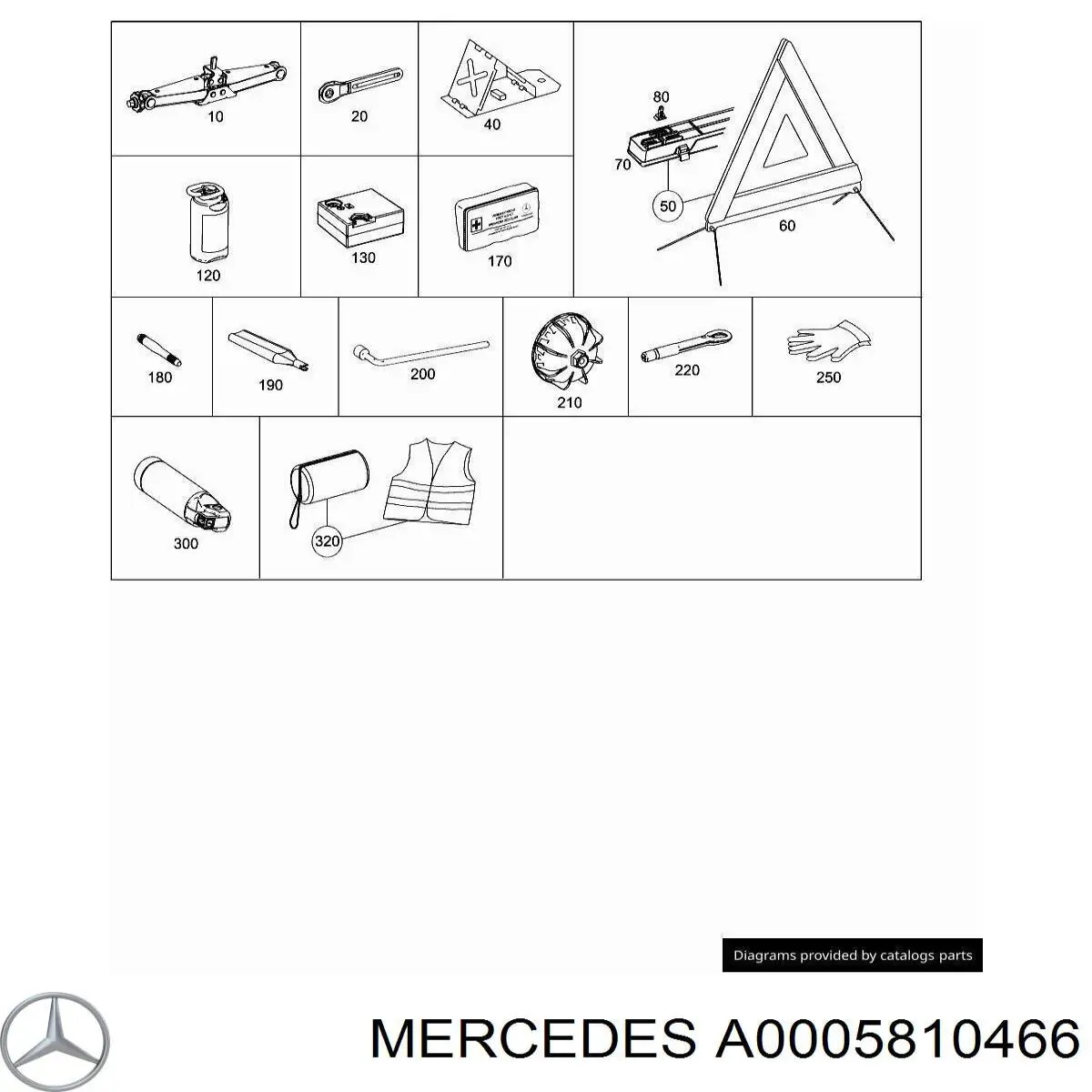 A0005810466 Mercedes