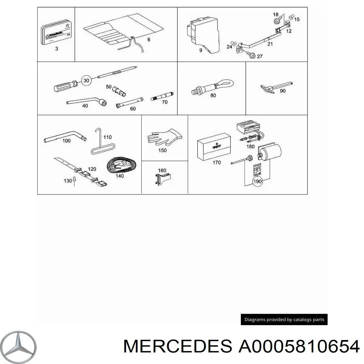 A0005810654 Mercedes 