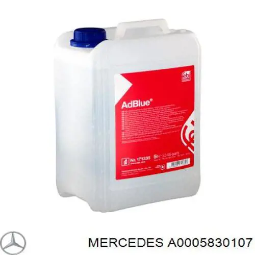 0005830107 Mercedes fluido para la neutralización de los gases de escape, urea
