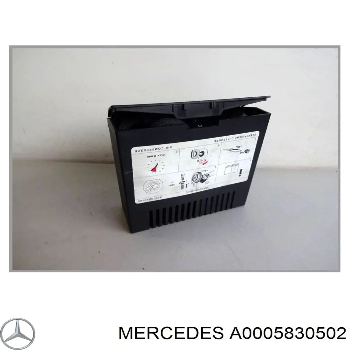 Compresor de inflado de neumáticos Mercedes A0005830502 precio, desde 91,85 EUR