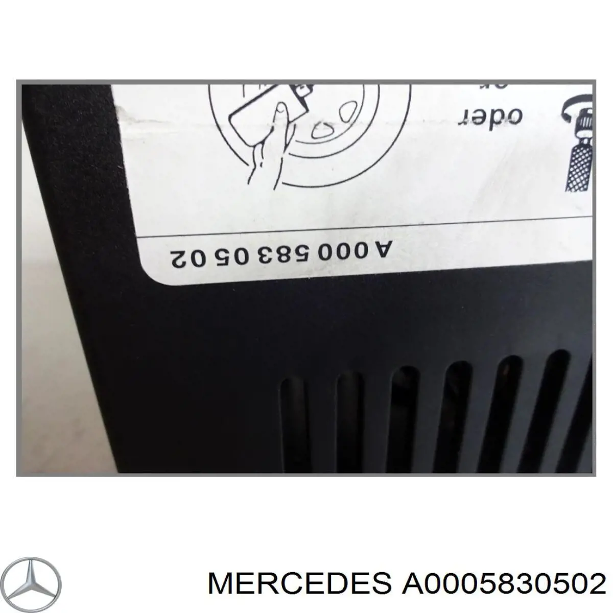 A0005830502 Mercedes