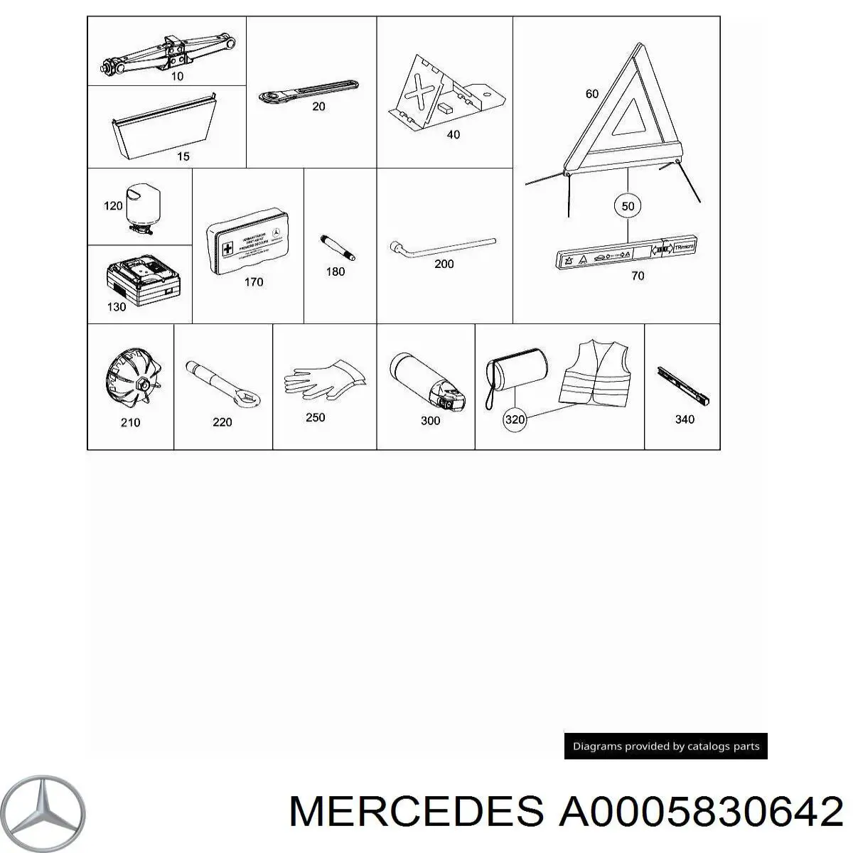 A0005830642 Mercedes