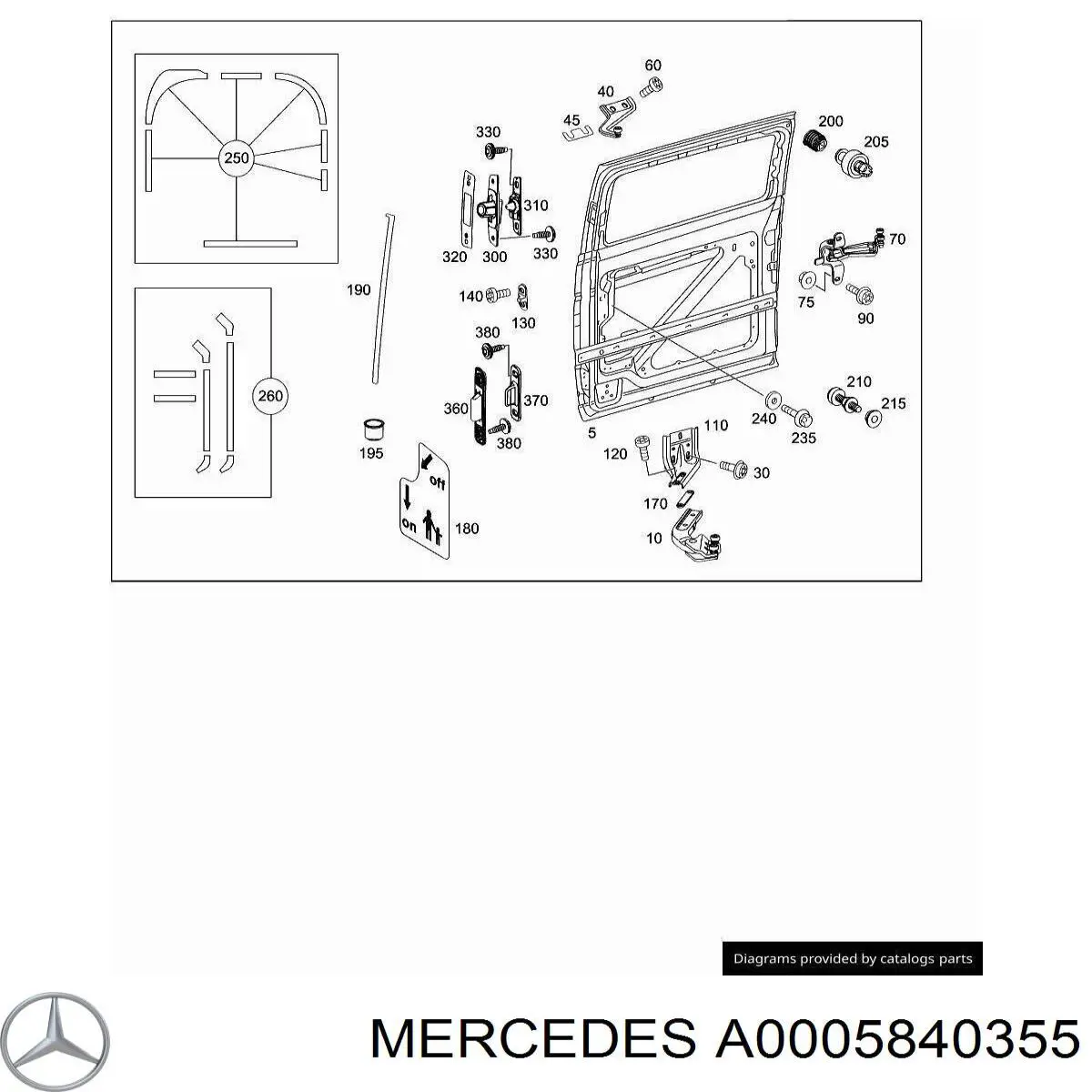 A0005840355 Mercedes