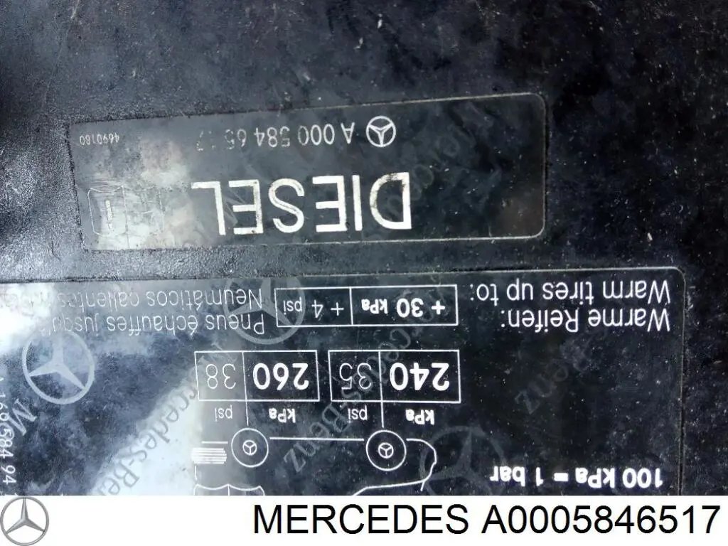 A0005846517 Mercedes