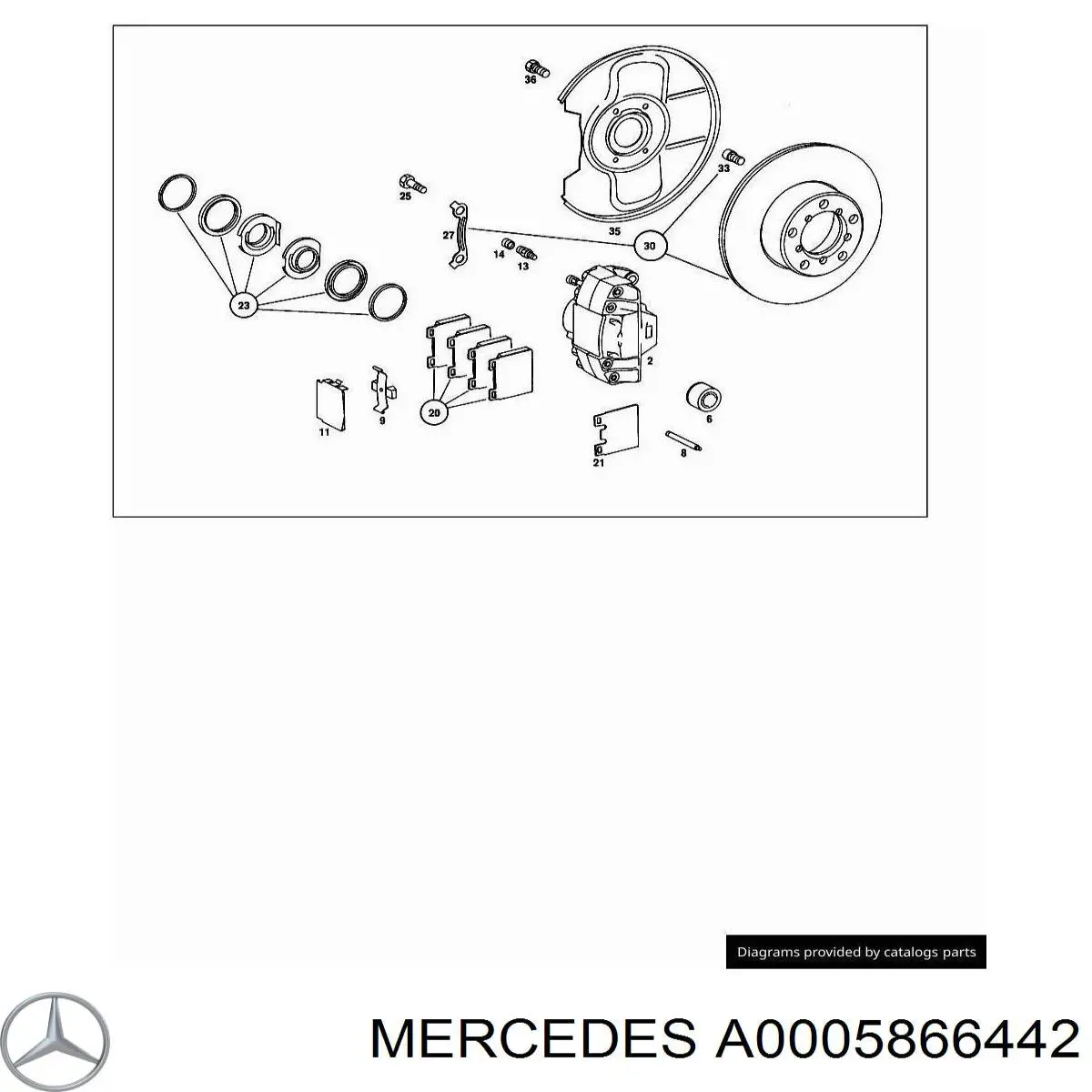 0005866442 Mercedes