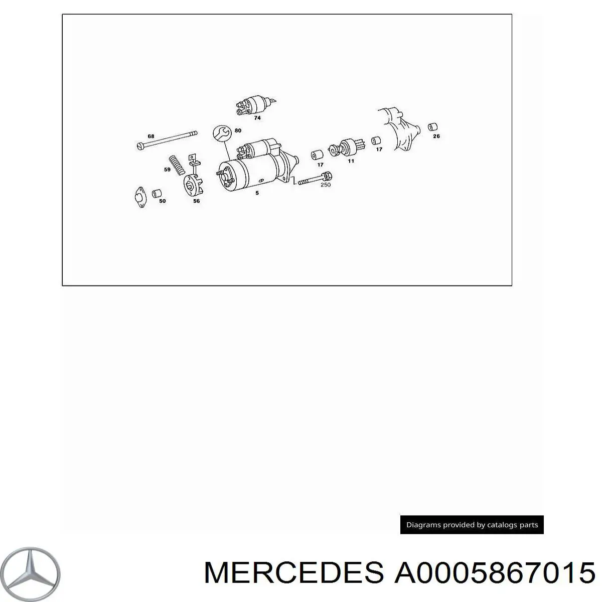 Comprar A0005867015 Mercedes 