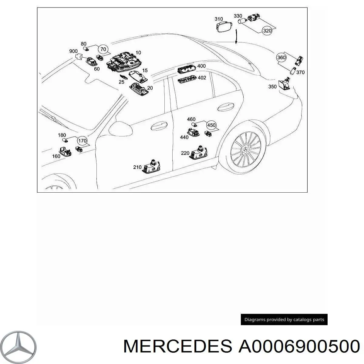 A0006900500 Mercedes