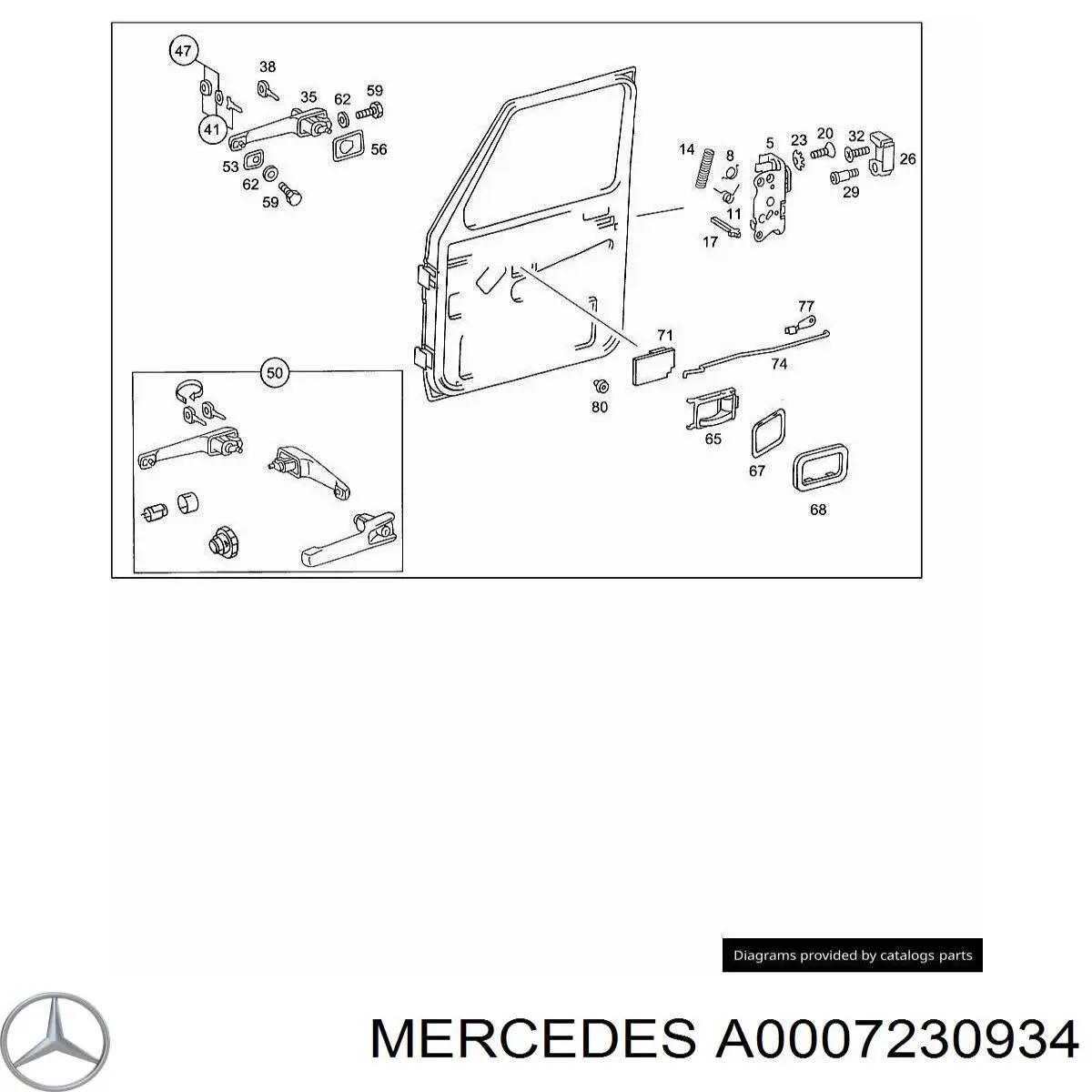 A0007230934 Mercedes 