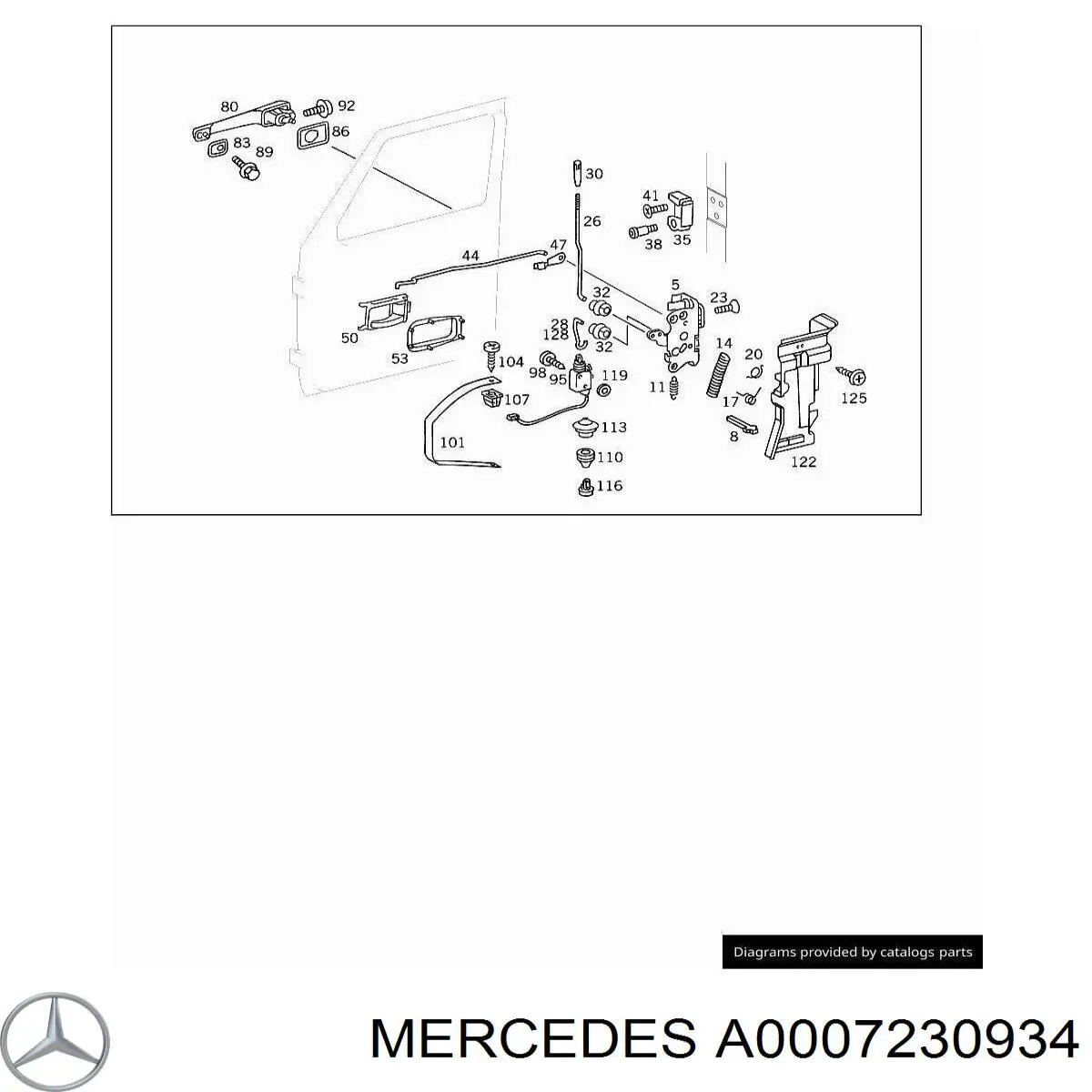  Mercedes A0007230934 precio, desde 14,16 EUR