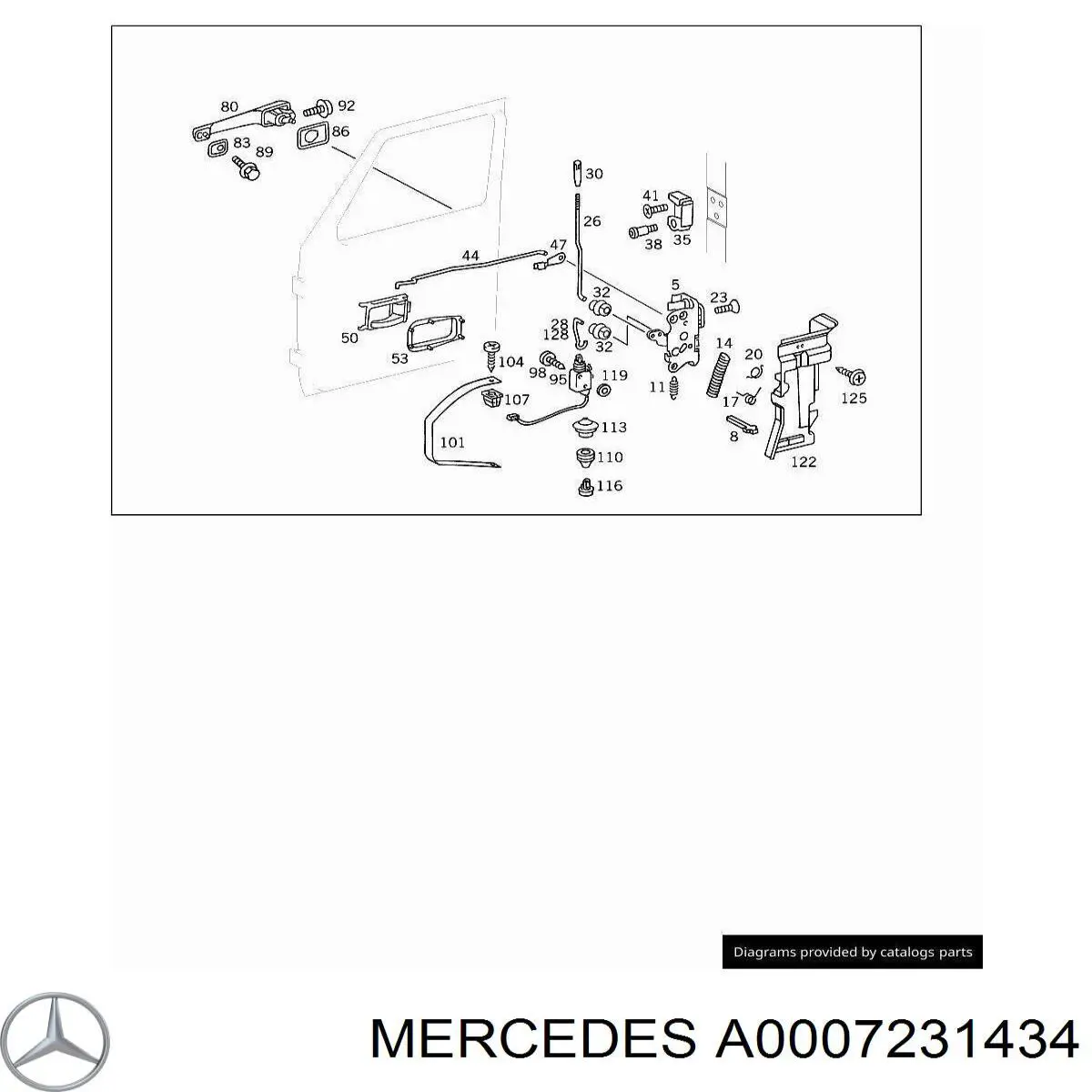  Mercedes A0007231434 precio, desde 4,63 EUR