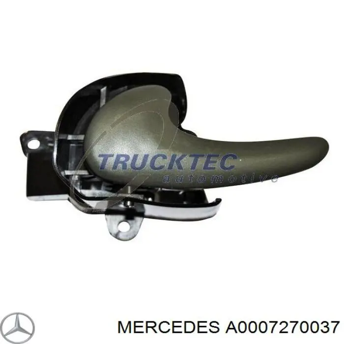 A0007270037 Mercedes manecilla de puerta, equipamiento habitáculo, delantera izquierda