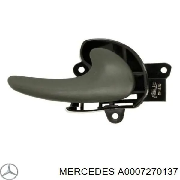 A0007270137 Mercedes manecilla de puerta, equipamiento habitáculo, delantera derecha