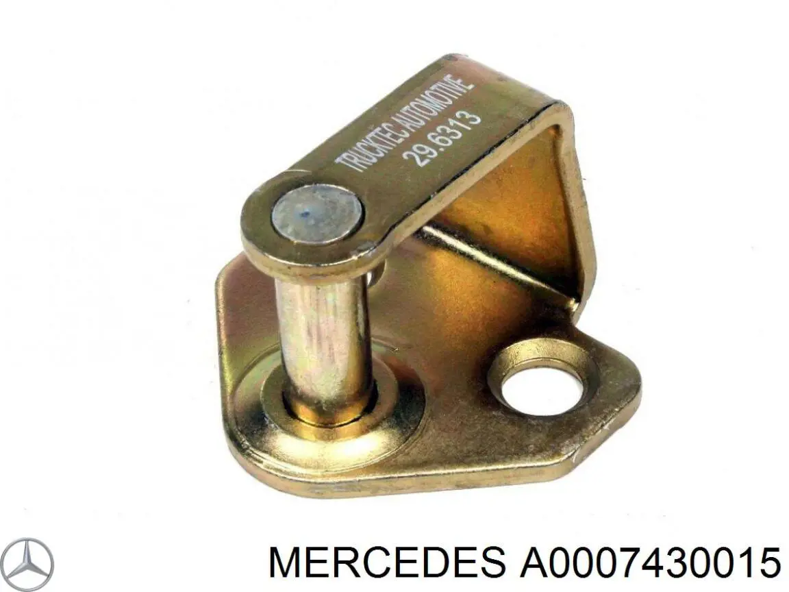 Pieza de enganche del pestillo de la puerta trasera Mercedes A0007430015 precio, desde 5,26 EUR